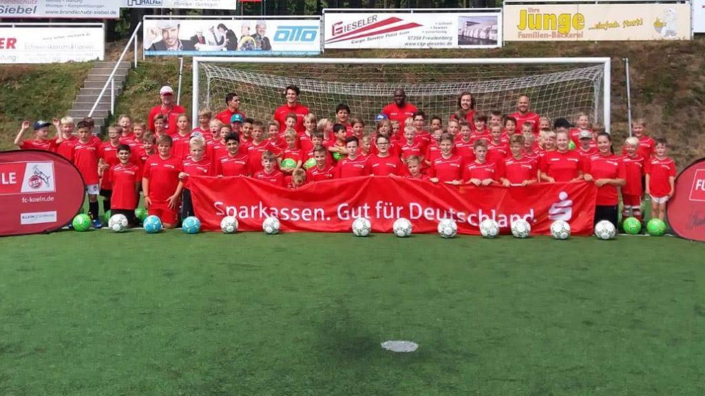 Die Teilnehmer des fünften Fußballcamps in Rothemühle.