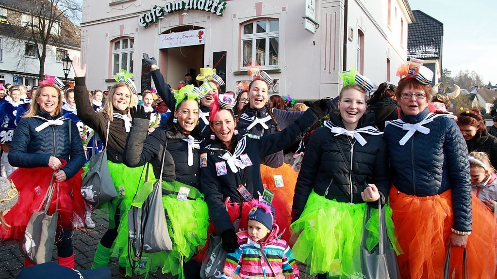 In Drolshagen wird an Altweiber wird kräftig gefeiert.