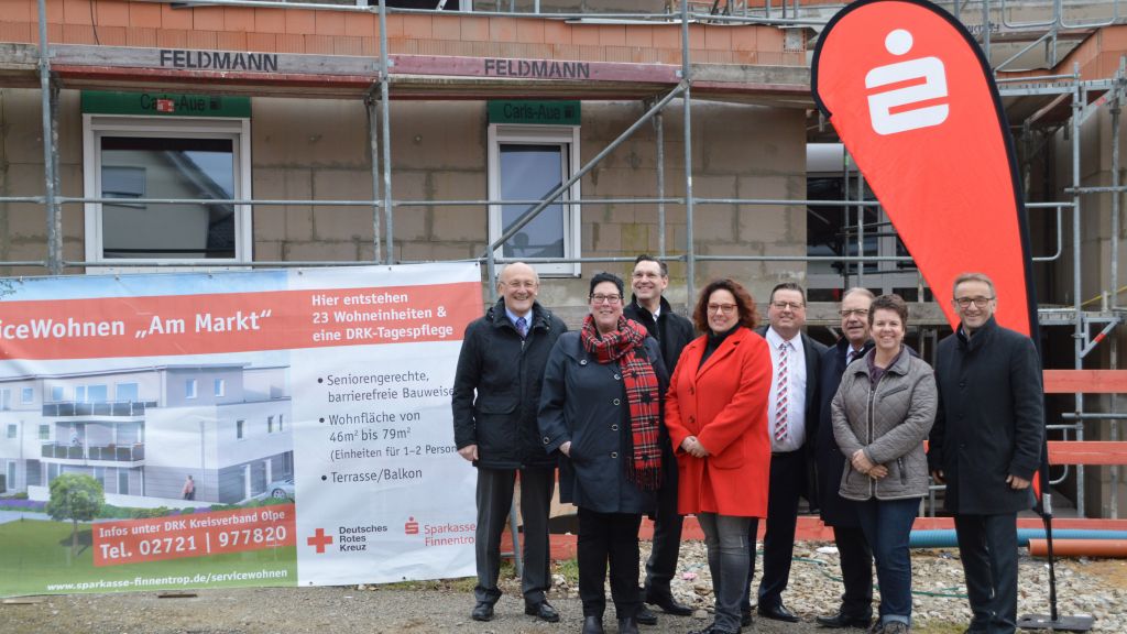 Richtfest des Service Wohnen 