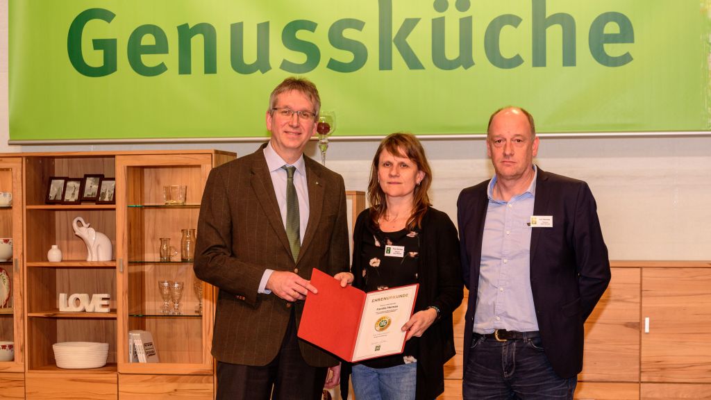 Die Pension Haus Hermes wurde von der DLG ausgezeichnet. 