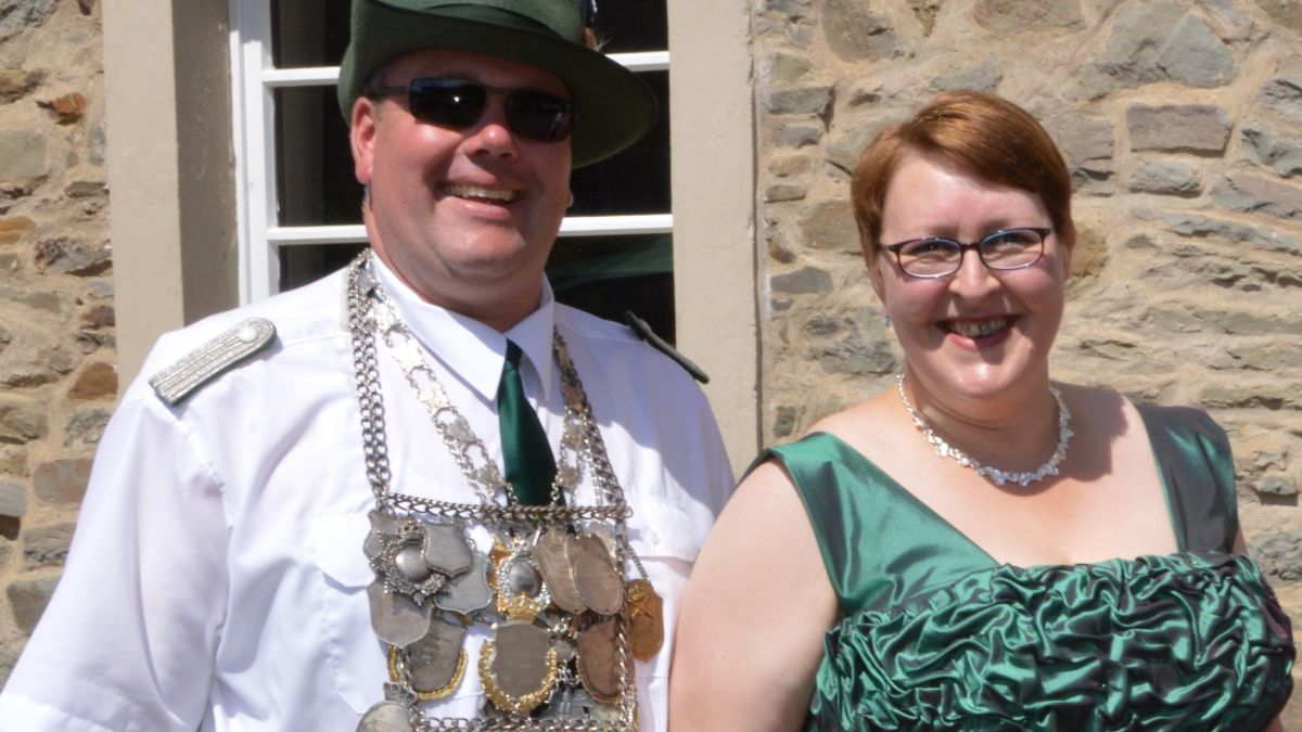 Ihre Amtszeit endet am Montag: Jörg und Anja Schäfers. 