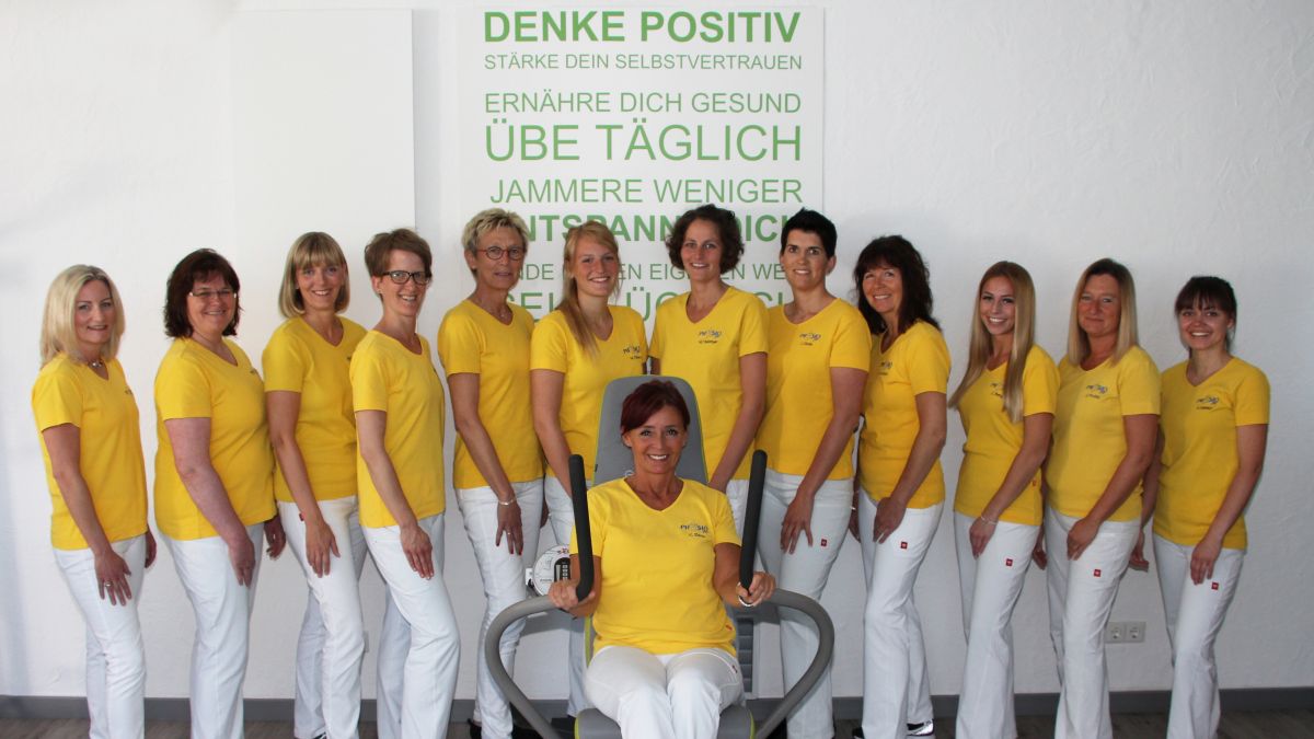 Das Team von Physio Fit Claudia Berg in Elspe feiert am 13. Juli das 20-jährige Praxis-Jubiläum.