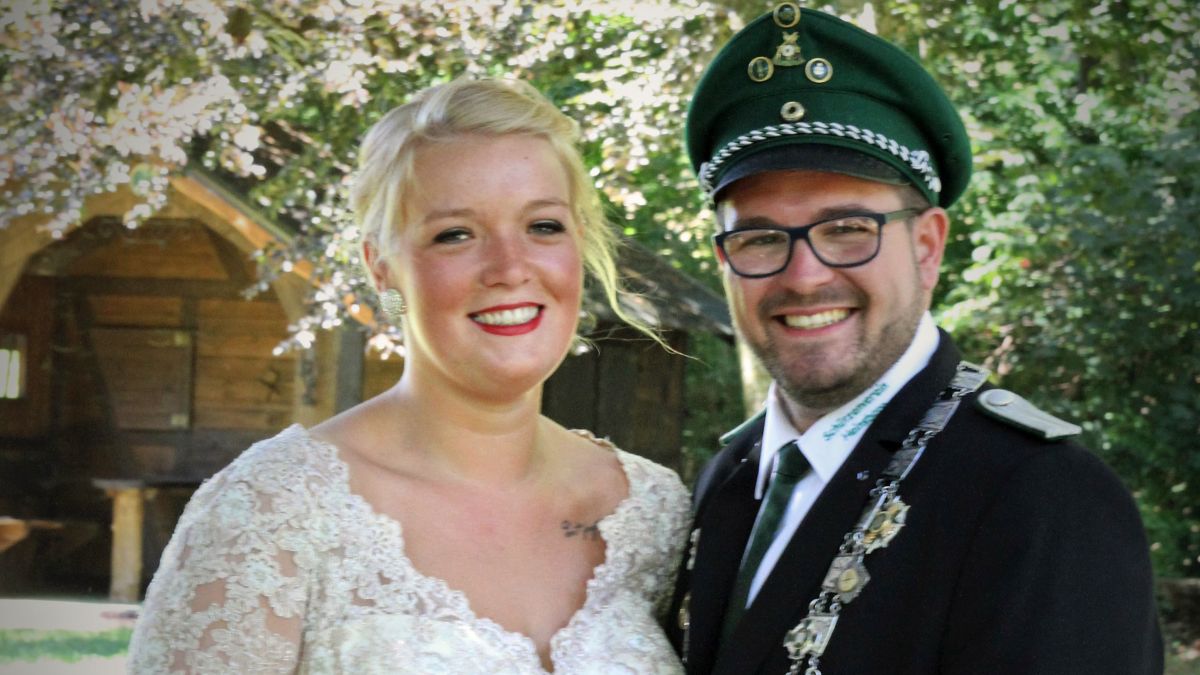 Die Amtszeit vom Königspaar Phillipp Reichling und Rika Graf endet am Samstag.