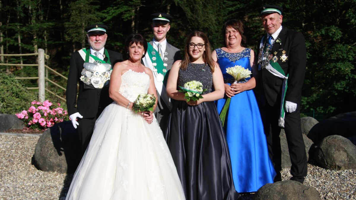 Die amtierenden Majestäten von Bilstein.