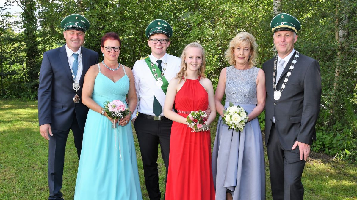 Die amtierenden Majestäten in Gerlingen.