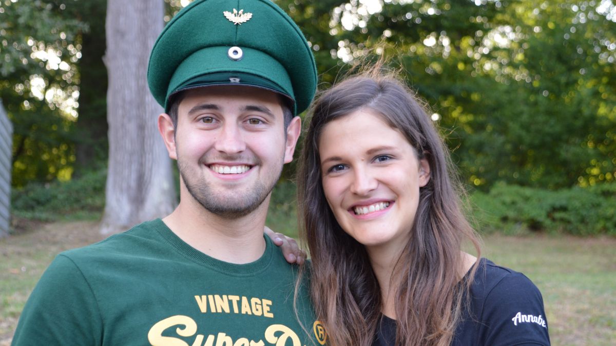 Das neue Jungschützenkönigpaar in Neu-Listernohl: Fabian Fricker und Annabelle Stumpf. 