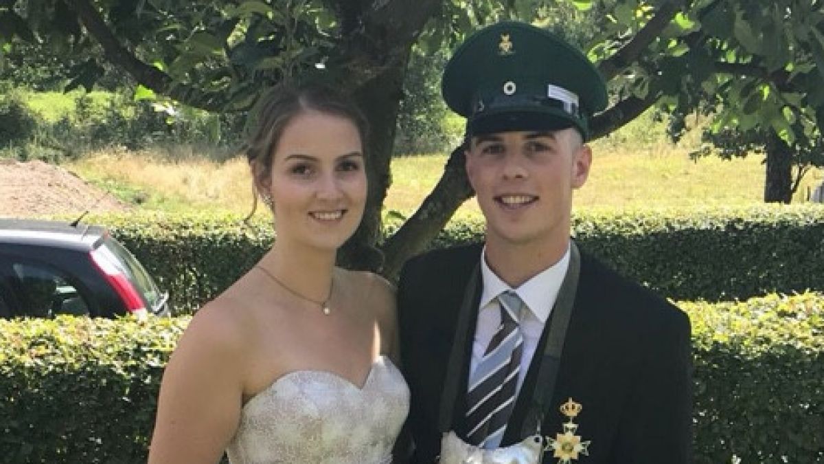 Königspaar Maximilian Zeppenfeld und Alessandra Lucas