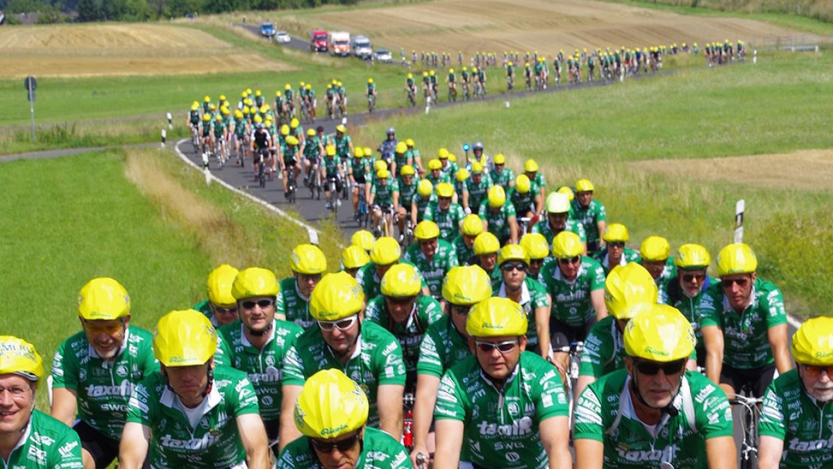 Die Hoffnungsradler machen auch Station in Wenden