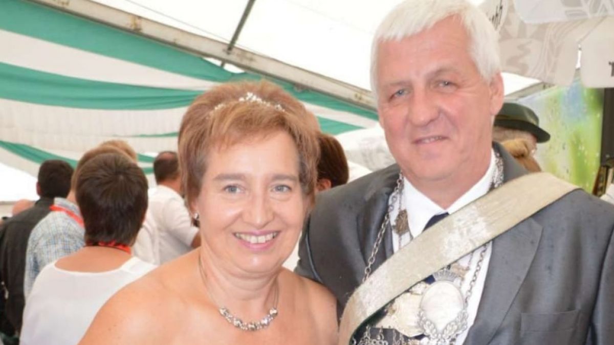 Das Königspaar 2018/2019: Jürgen und Rosi Thiel.