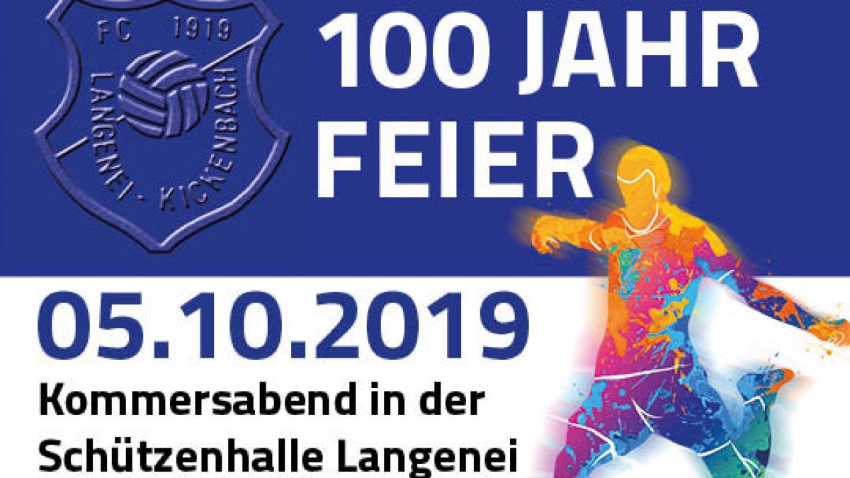 Bei einem Kommersabend lässt der FC Langenei-Kickenbach die vergangenen 100 Jahre Revue passieren.