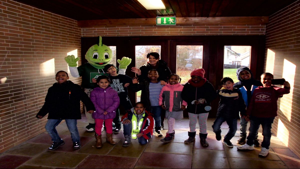 Die Kinder hatten sichtlich Spaß beim Sportnachmittag. 