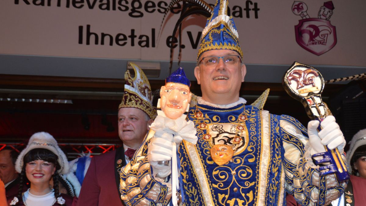 Für Prinz Frank II. (Lorenz) endet die närrische Regentschaft. 