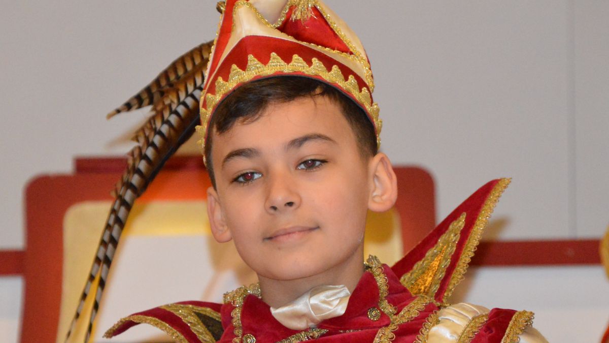 Bis zum Kinderkarneval regiert Kinderprinz Luis Marques den jecken Nachwuchs. 