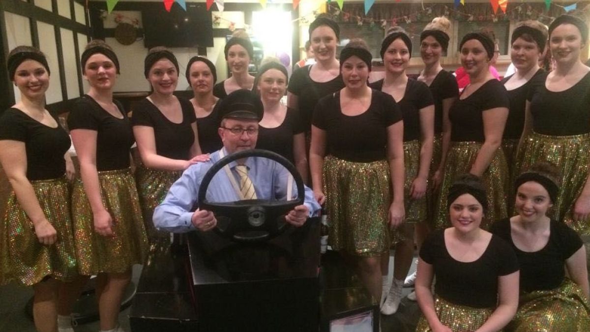 Natürlich jedes Jahr dabei: die Tanzgarde Hofolpe. 