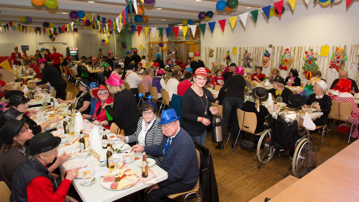 Der Seniorenkarneval in Rhode war gut besucht.