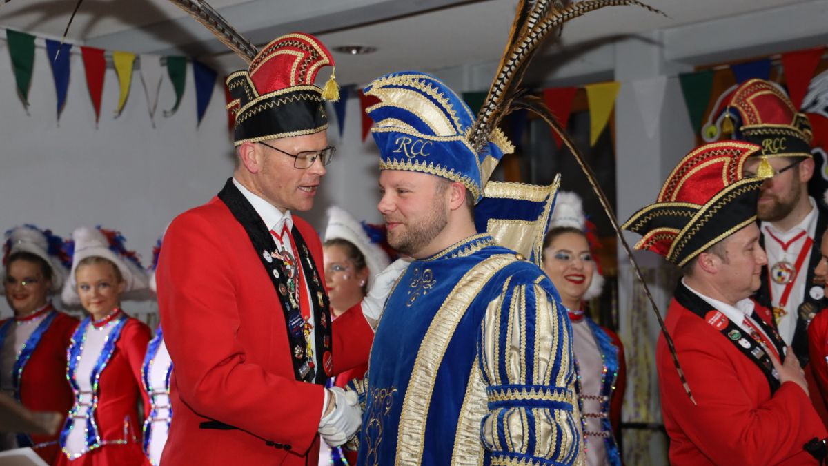 Der Rhoder Prinz Sascha I. (Kinder) - hier bei seiner Proklamation - freut sich auf den närrischen Frühschoppen.