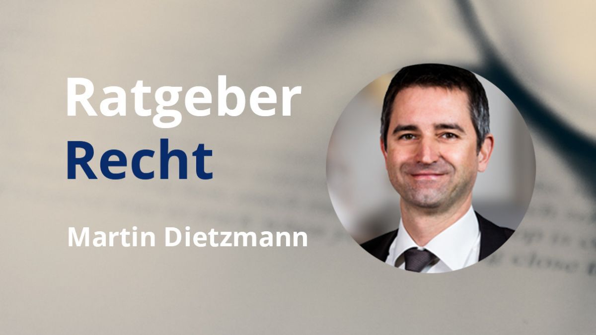 Martin Dietzmann, Rechtsanwalt und Notar, Fachanwalt für Arbeitsrecht.