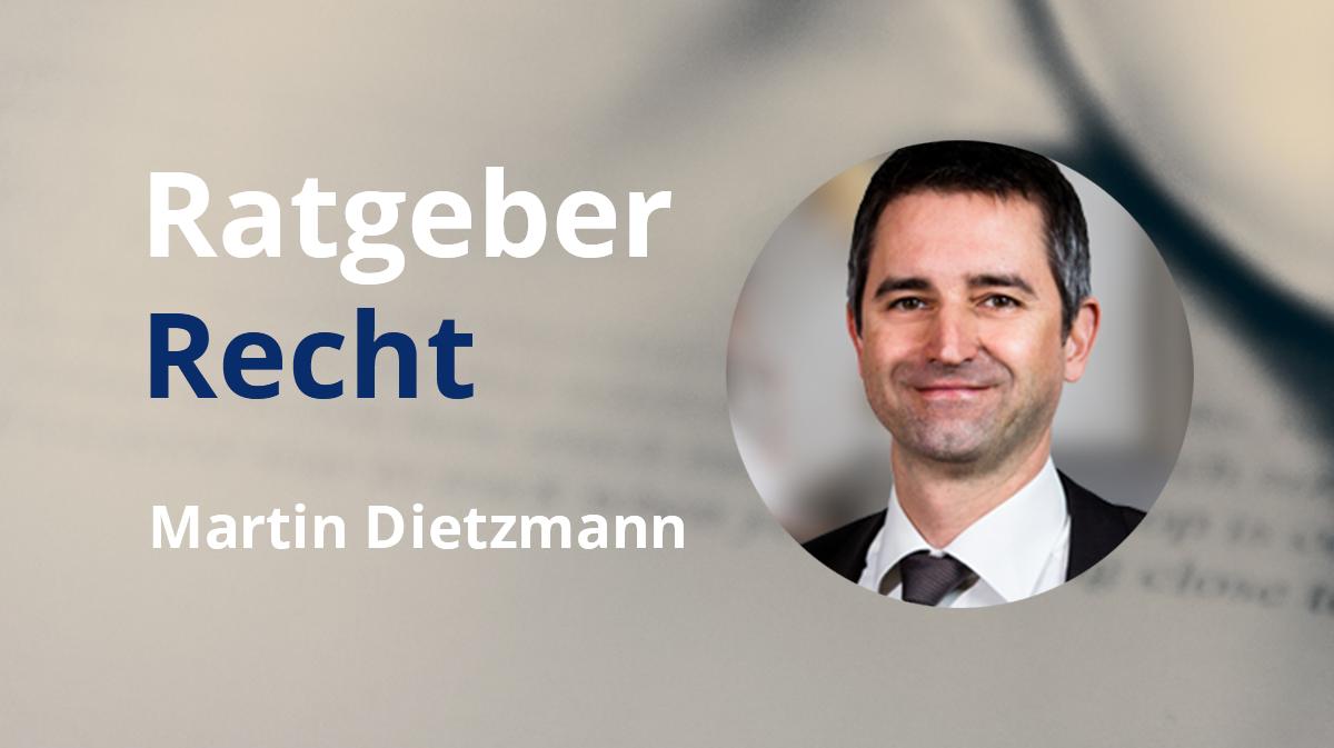 Rechtsanwalt und Notar Martin Dietzmann.