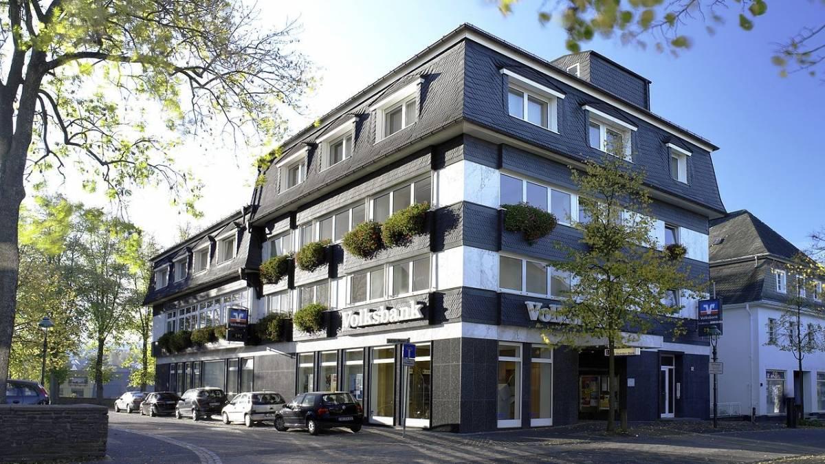 Die bisherige Volksbank-Hauptstelle in Olpe.