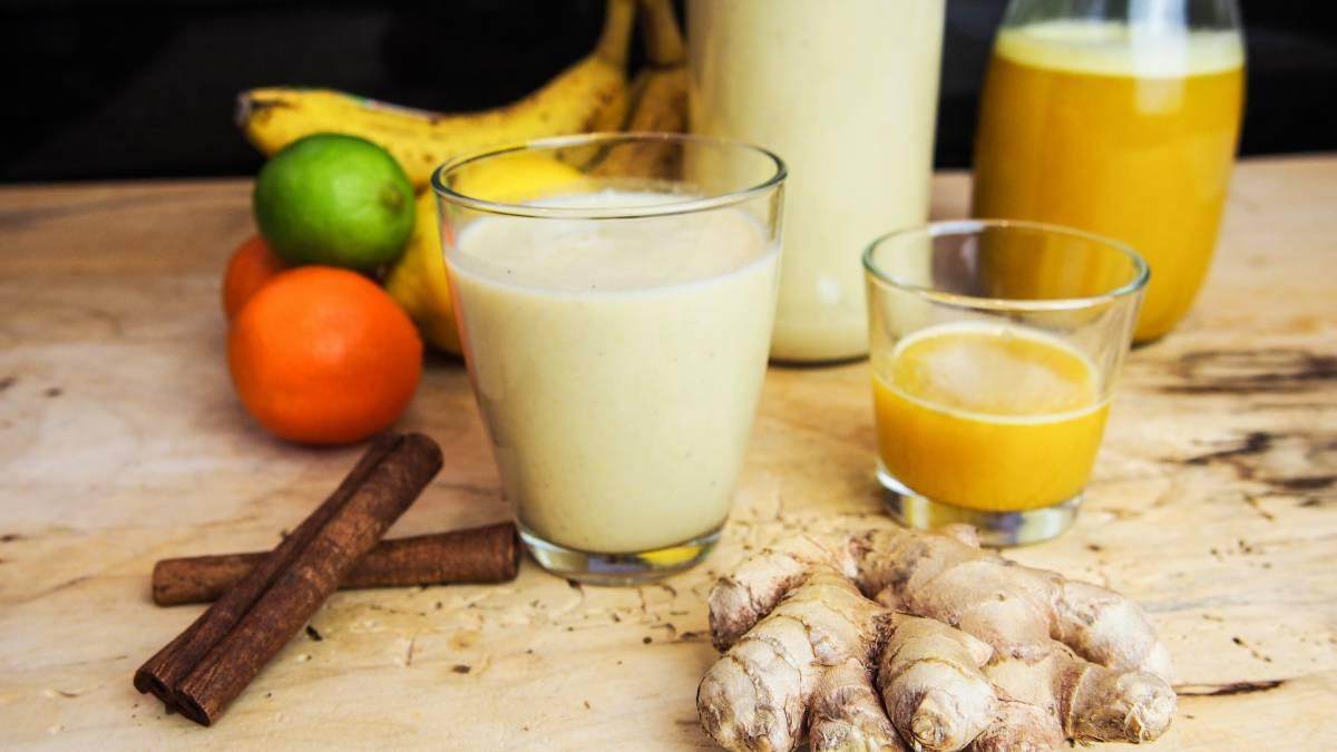 Ingwer-Shot und Bananen-Lassi: Melli Heuel startet für euch gesund ins neue Jahr.