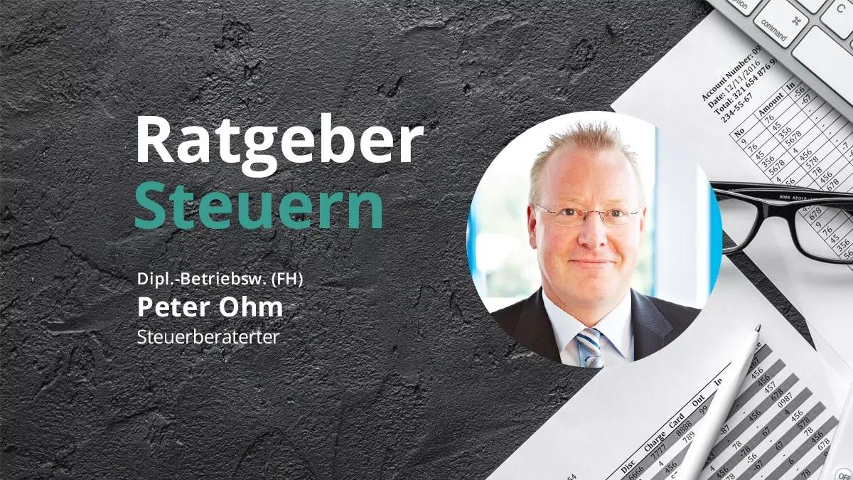 Peter Ohm, Dipl.-Betriebswirt (FH), informiert über steuerliche Förderungsmittel beim Mietwohnungsneubau.