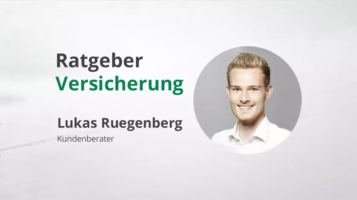 Lukas Ruegenberg, Kundenberater der Provinzial Rumpff & Müller OHG