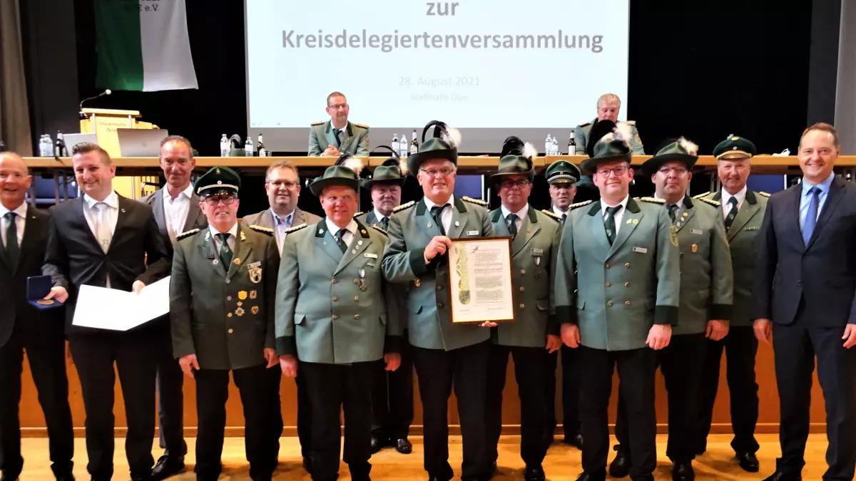Die Delegiertenversammlung des Kreisschützenbundes hat am Samstag, 28. August, in Olpe stattgefunden.