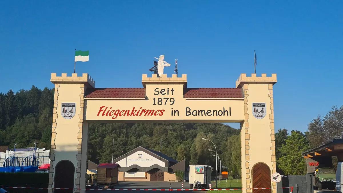 Der Schützenverein Bamenohl lädt zur Fliegenkirmes ein.