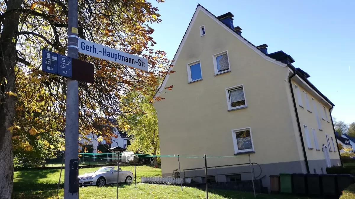 Die Gerhard-Hauptmann-Straße in Attendorn.