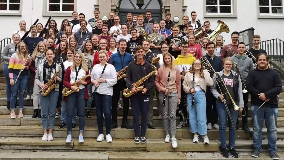 Die Mitglieder des Kreisjugendblöasorchesters freuen sich auf das Konzert Ende Oktober in Olpe.