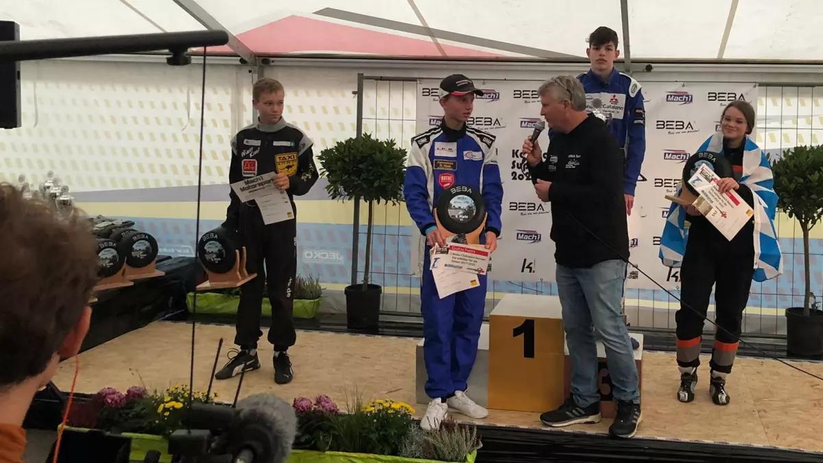 Louis Dolle verpasste am Ende knapp das Podium.