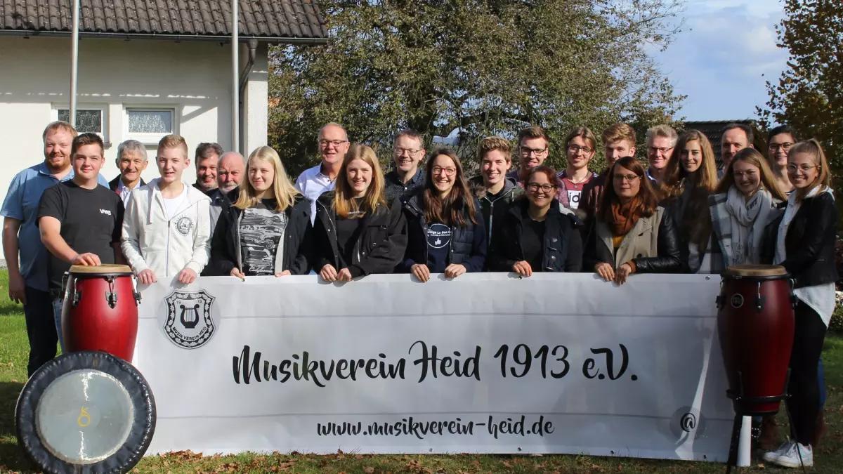 Der Musikverein Heid freut sich auf sein Jahreskonzert am Samstag, 6. November.