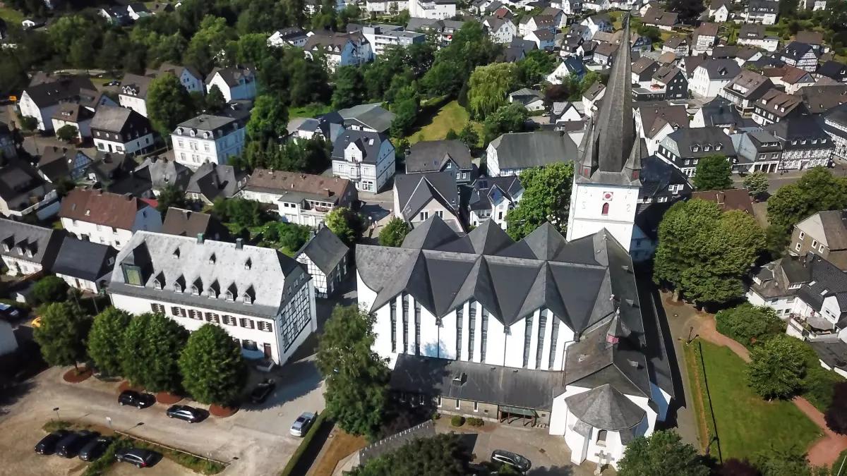 Luftaufnahme von Drolshagen