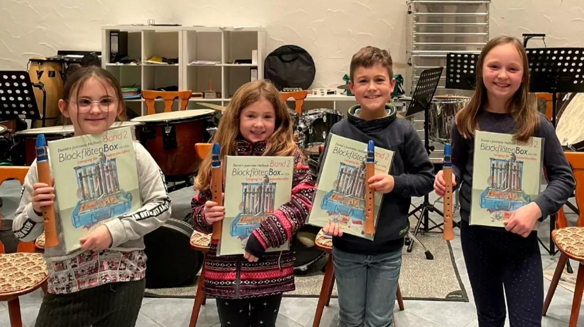 Seit August 2021 bietet der Musikverein Lichtringhausen ein Angebot zur musikalischen Früherziehung an