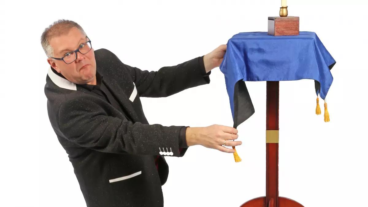 Zauberer Thorsten Rosenthal.