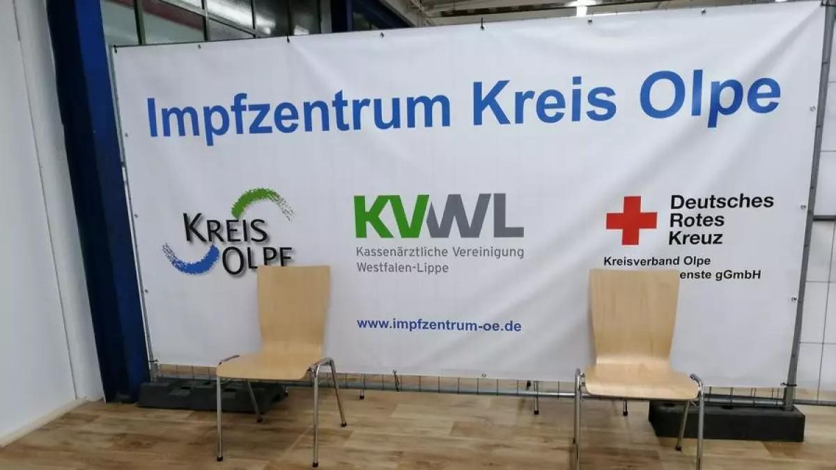 Impfzentrum des Kreises Olpe.