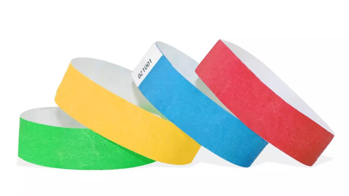 Symbolfoto Einlassband, Kontrollband