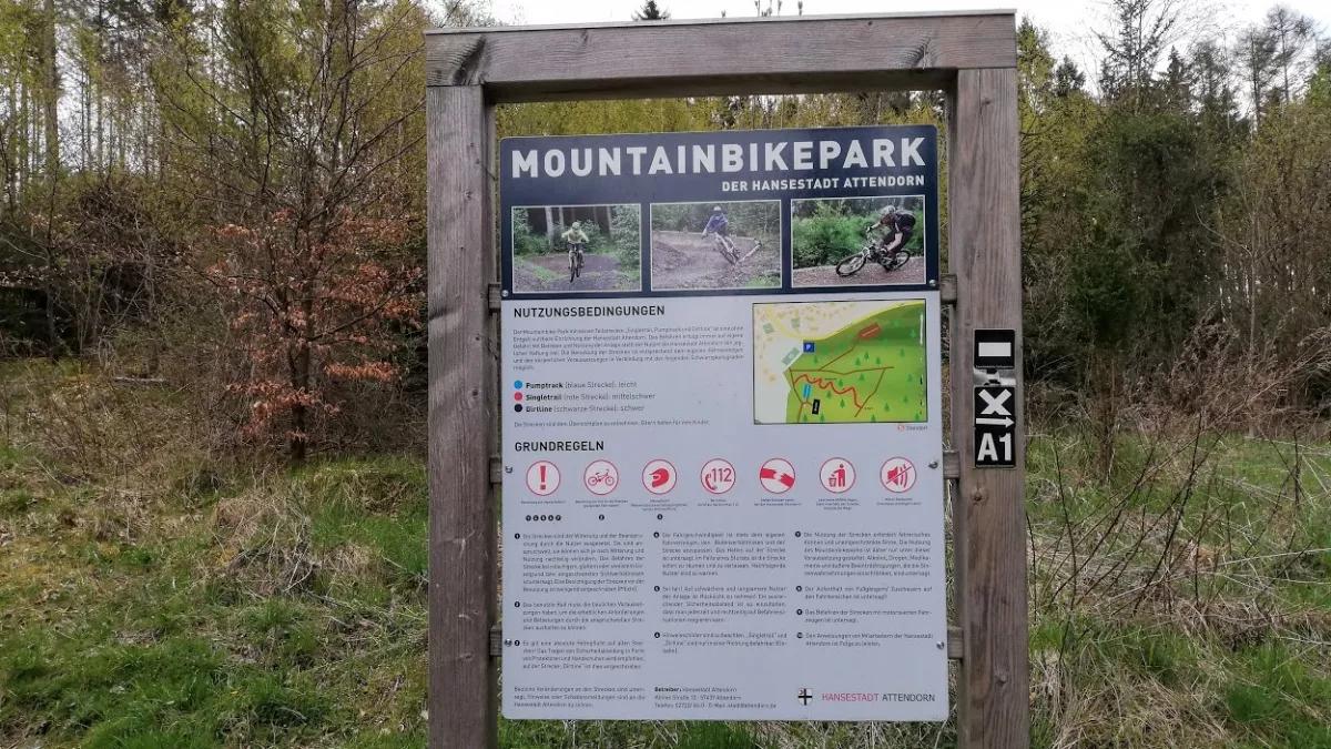Der Mountainbike-Park Attendorn.