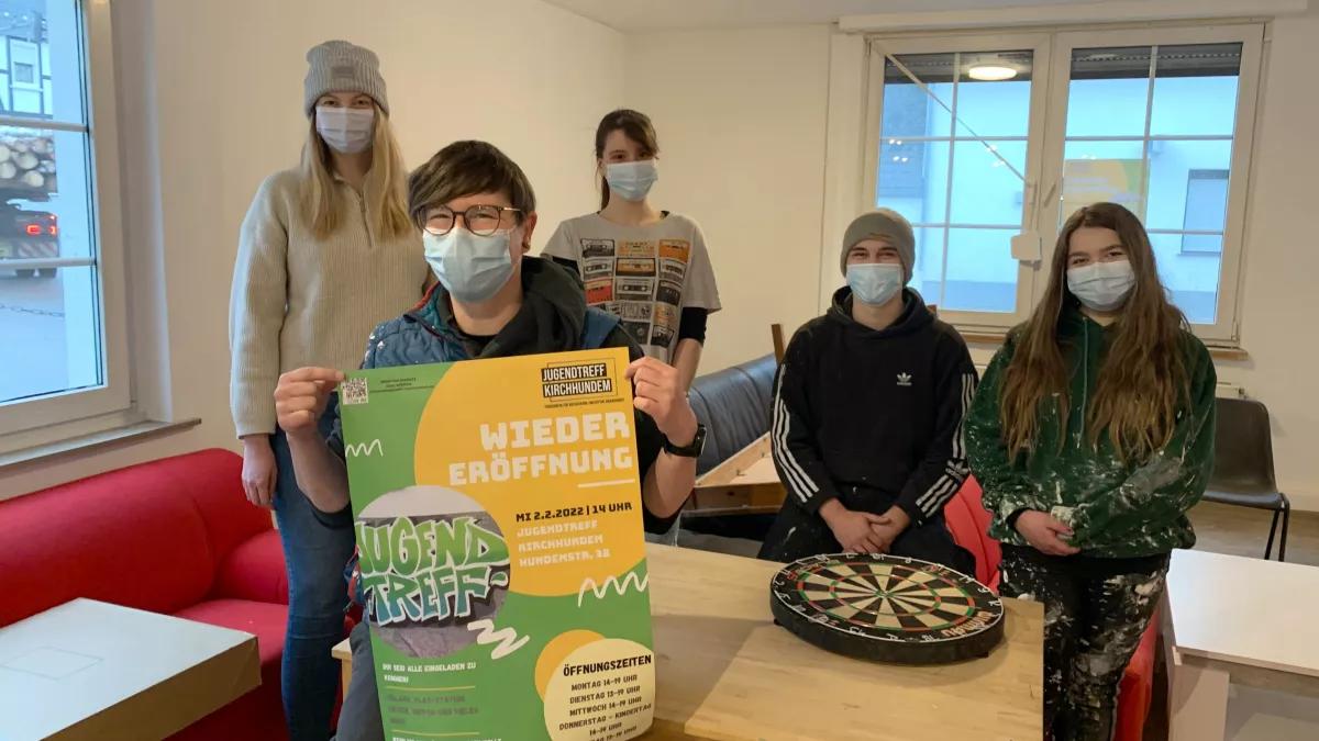 Leiterin Kristina Schulte und ihr Team freuen sich auf die Eröffnung (v.r): Kim Reuter, Alexander Schneider, Sarah Thielert und Wiebke Schneider.