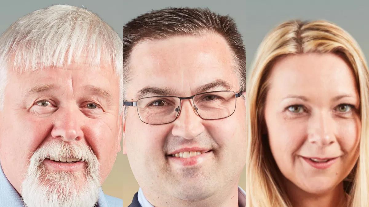 Das neue Vorstandstrio der CDU Attendorn: Rolf Schöpf (stellvertretender Fraktionsvorsitzender), Sebastian Ohm (Fraktionsvorsitzender) und Katrin Rameil (Schatzmeisterin).