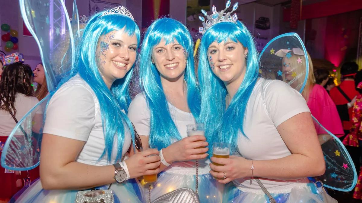 Archivfoto von der Altweiberparty 2019 der KG Meggen.