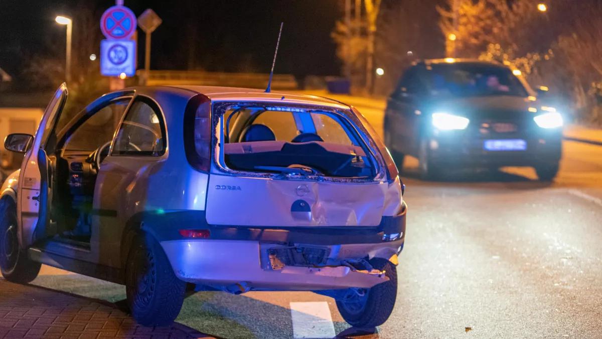 Ein Auffahrunfall ereignete sich am Donnerstagabend, 17. Februar, auf der B 236 in Meggen.