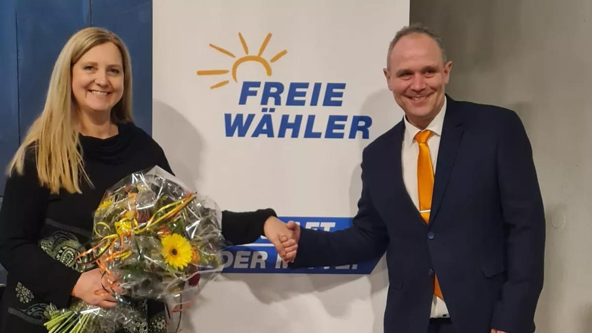 Thorsten Scheen (rechts) ist auf den dritten Platz der Landesliste der Partei Freie Wähler.