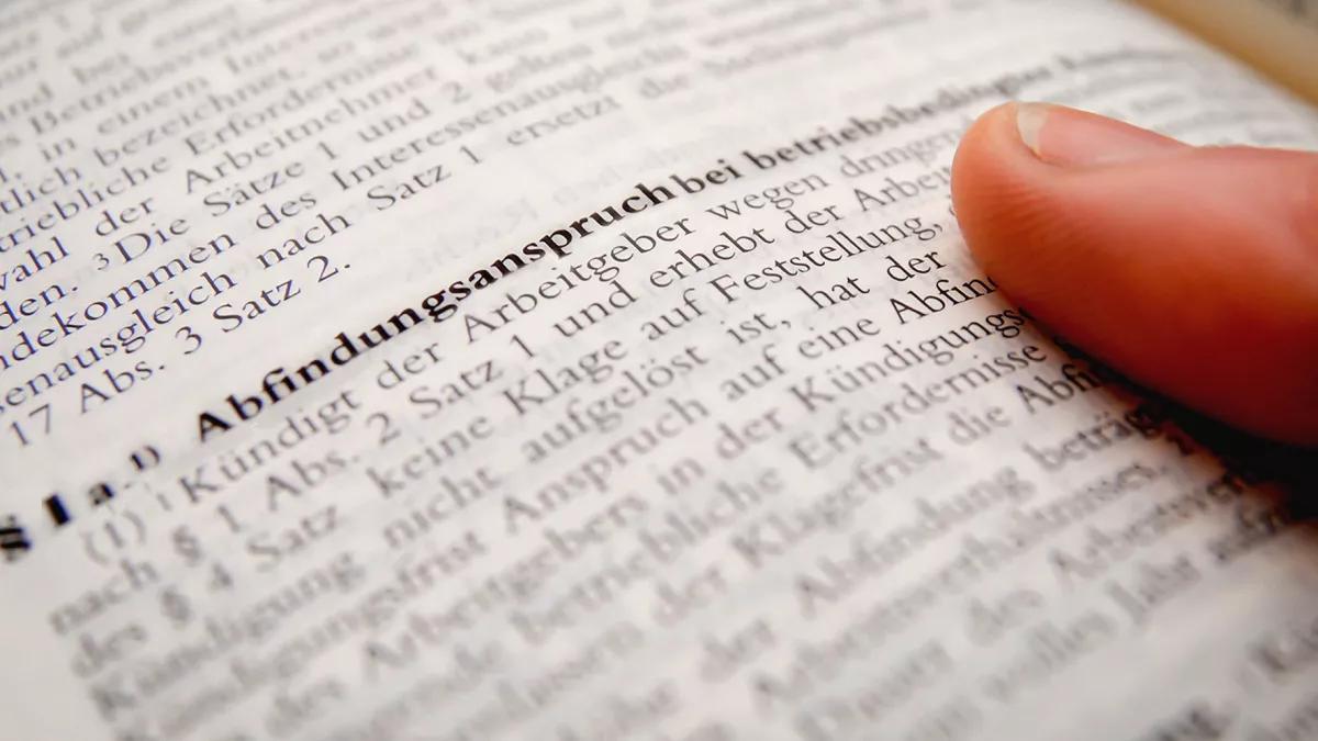 Die NGG bietet Mitgliedern eine Rechtsberatung an.