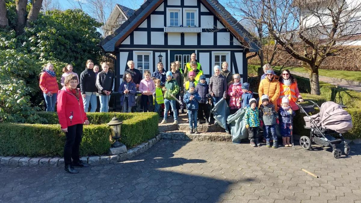 Die Müllsammelaktion wurde vom Initiativkreis Niederhelden initiiert.