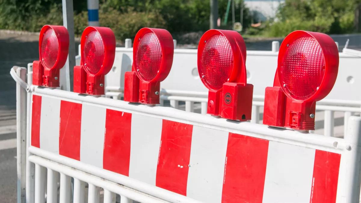 Die Vollsperrung ist auf Grund der Arbeitssicherheit erforderlich.