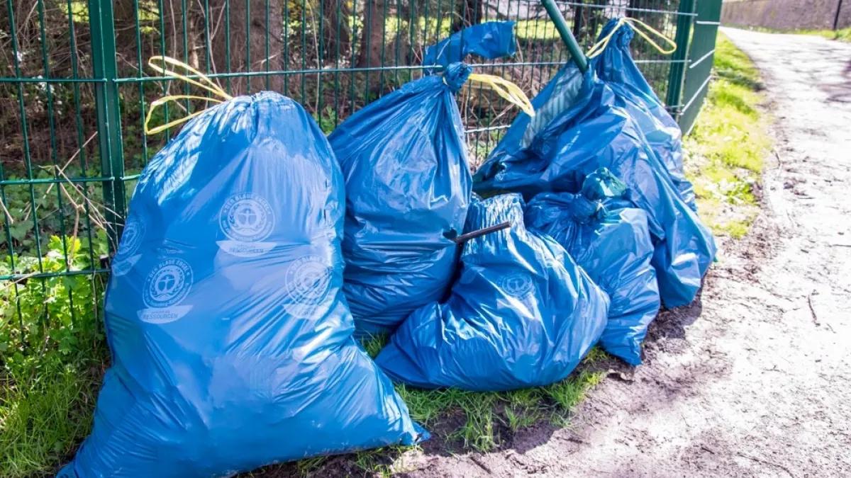 Symbolfoto Müll, Müllsack