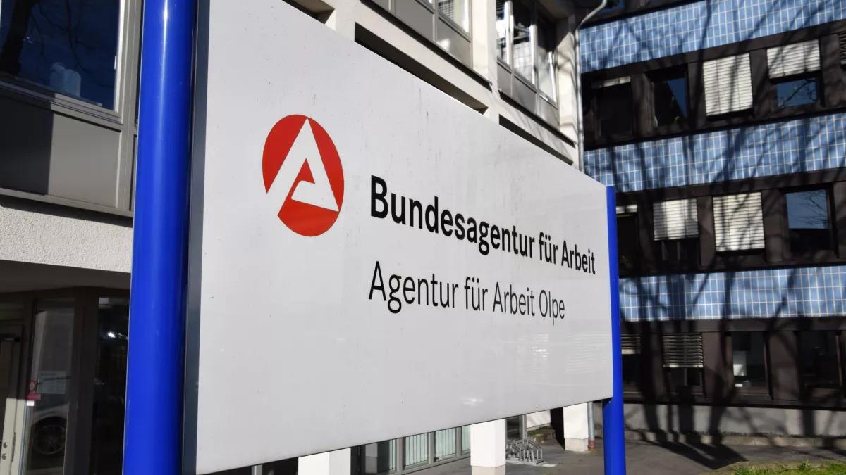 Die Agentur für Arbeit in Olpe.