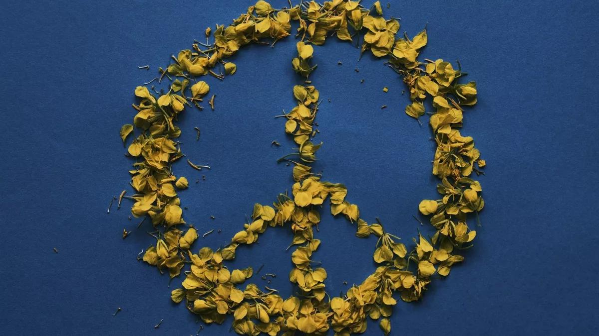 Symbolfoto Ukraine, Krieg, Frieden