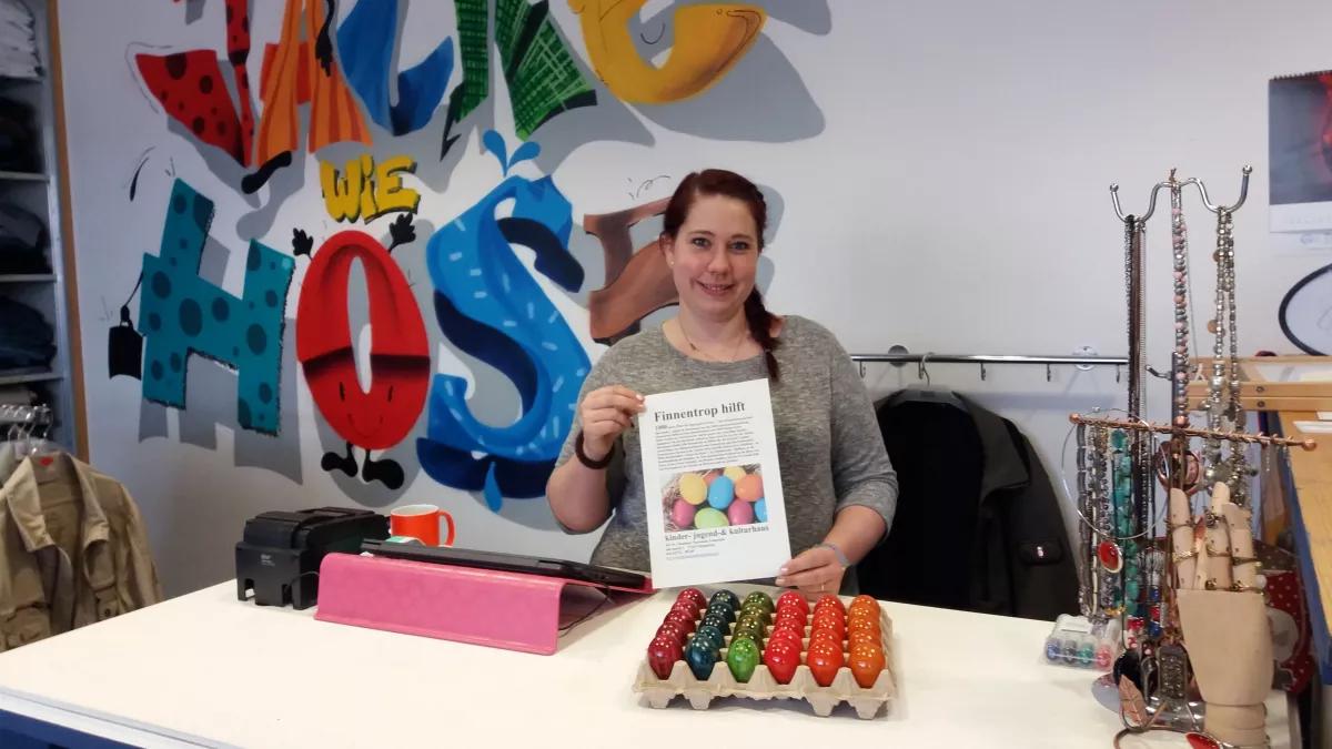 Finnentrop hilft: 1000 bunte Eier für den guten Zweck